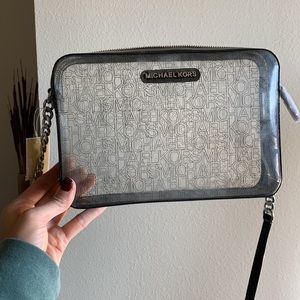 NWT Clear Michael Kors Crossbody